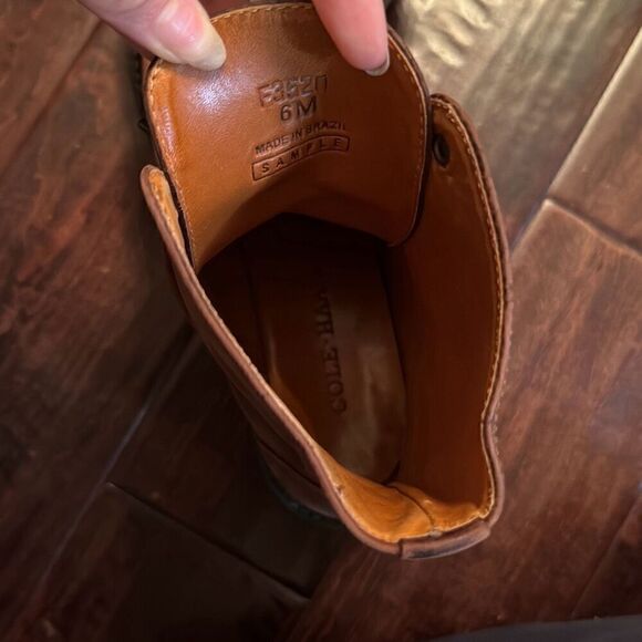 Cole haan leather boots size 6 - Picture 3 of 7